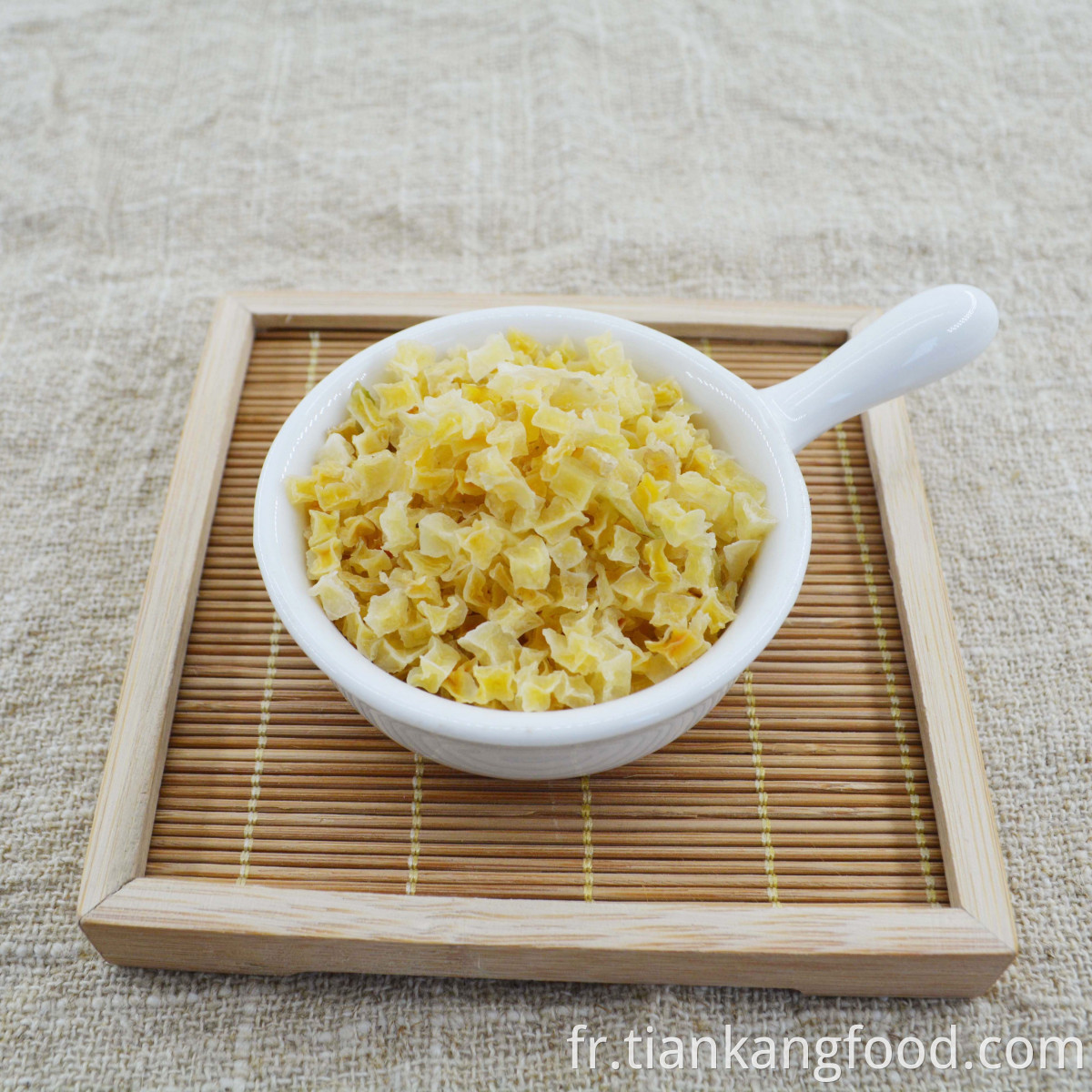 dehydrated white potato cubes